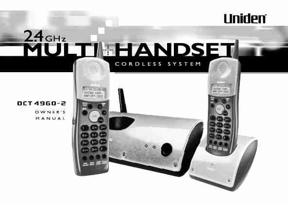 Uniden Cordless Telephone OCT4960-2-page_pdf